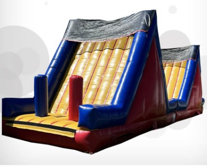 Inflatable 2 slides obstacles2